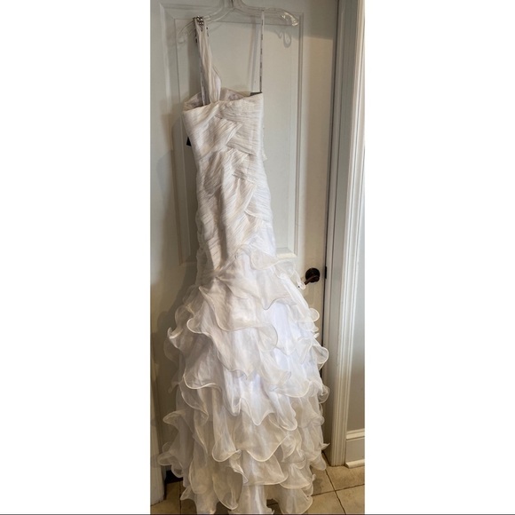 Jovani Prom Gown White 158934 - Picture 5 of 6